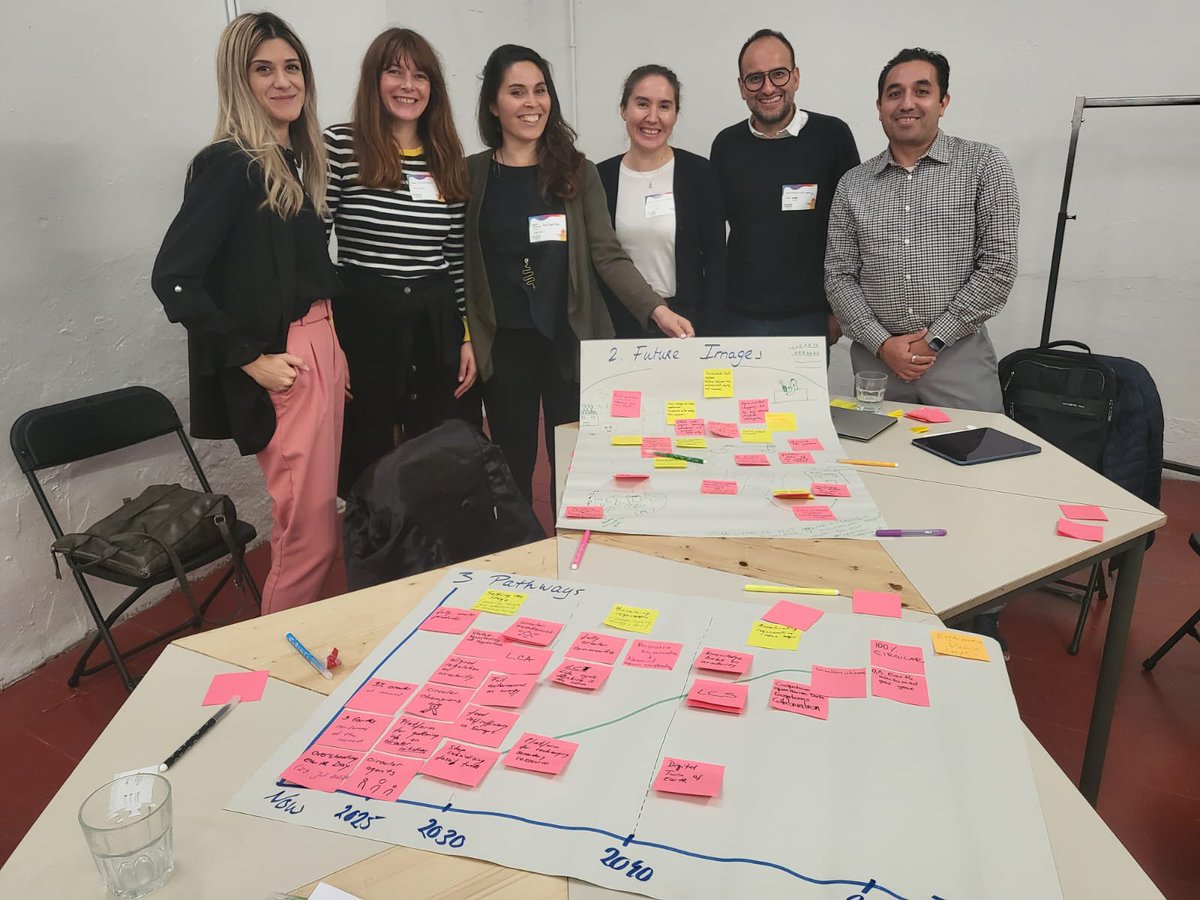 Yesterday at the @SharedGreenDeal Arena event organised by @drifteur. We @CERCParis and @CEAlliance_ gathered with other circular-minded partners and together we defined future images followed by a mapping of transition pathways toward a circular future! #circulareconomy