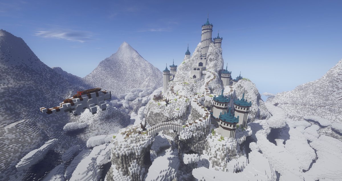 FleraklM's tweet photo. Southern Air Temple

#Minecraft #AvatarTheLastAirbender https://t.co/m9CXJasQlG
