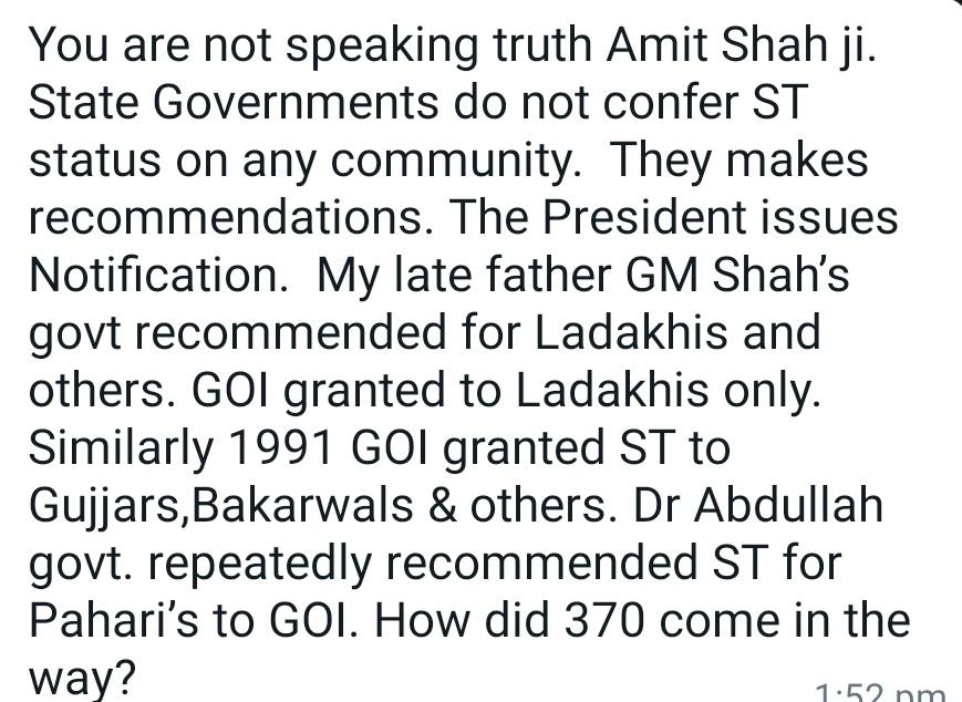 jkanc_sgr's tweet photo. @kashmirobserver @MuzzafarShah1 @GulistanNewsTV @AmitShah @DDNewslive @JK247News @JKNewsLive1 @jkmediasocial https://t.co/UYyr1zj0IA