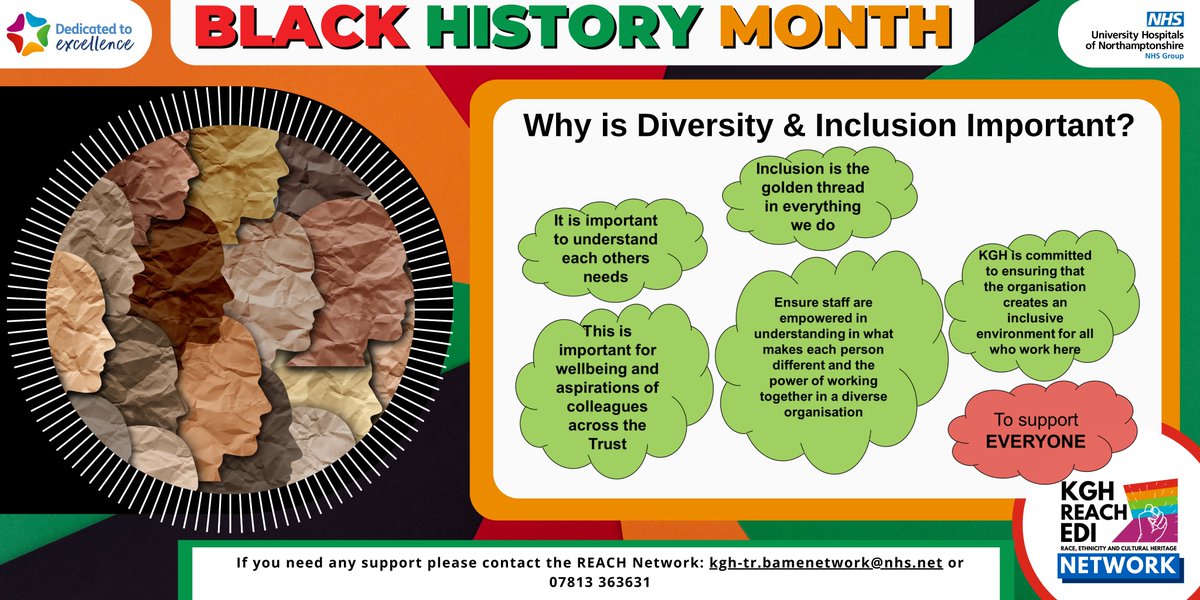 KGH Equality, Diversity and Inclusion (@kgh_inclusion) on Twitter photo Why is Diversity & Inclusion important? This #BlackHistoryMonth we take a look at why Diversity & Inclusion are at the heart of our values at KGH Why is Diversity & Inclusion important? This #BlackHistoryMonth we take a look at why Diversity & Inclusion are at the heart of our values at KGH