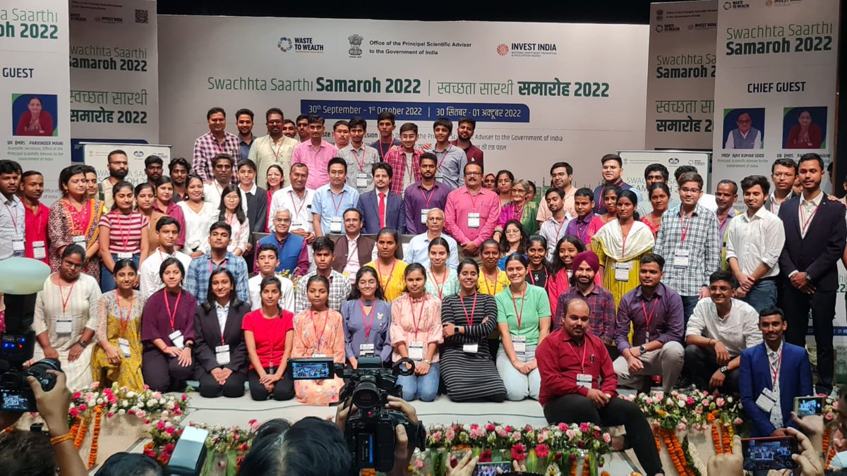 TRaghavamma's tweet photo. @wasteto_wealth @PrinSciAdvOff @swachhbharat @investindia @startupindia @PrinSciAdvGoI @DPIITGoI @MoJSDoWRRDGR @gssjodhpur @nwmgoi @himdaughter Happy Dussehra to all the team https://t.co/bBcJot9syx
