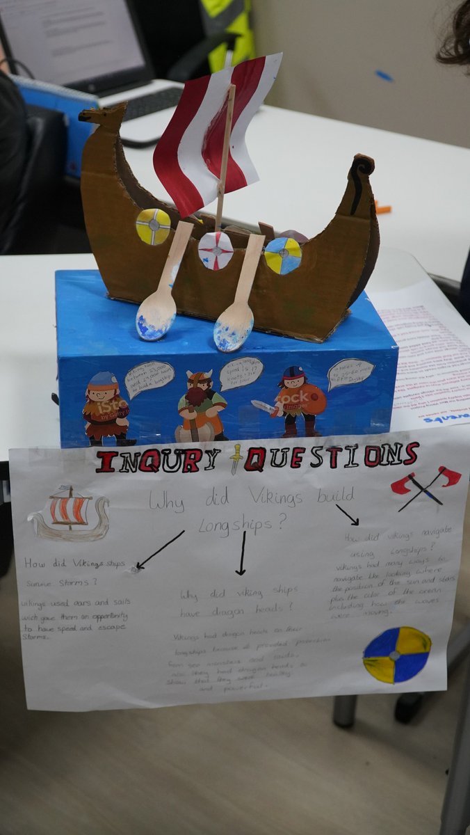 AIS_Grade6's tweet photo. Some spectacular Vikings Exhibits from #AISGrade6 students. #AISPrimarySch https://t.co/LvkS6aWopR
