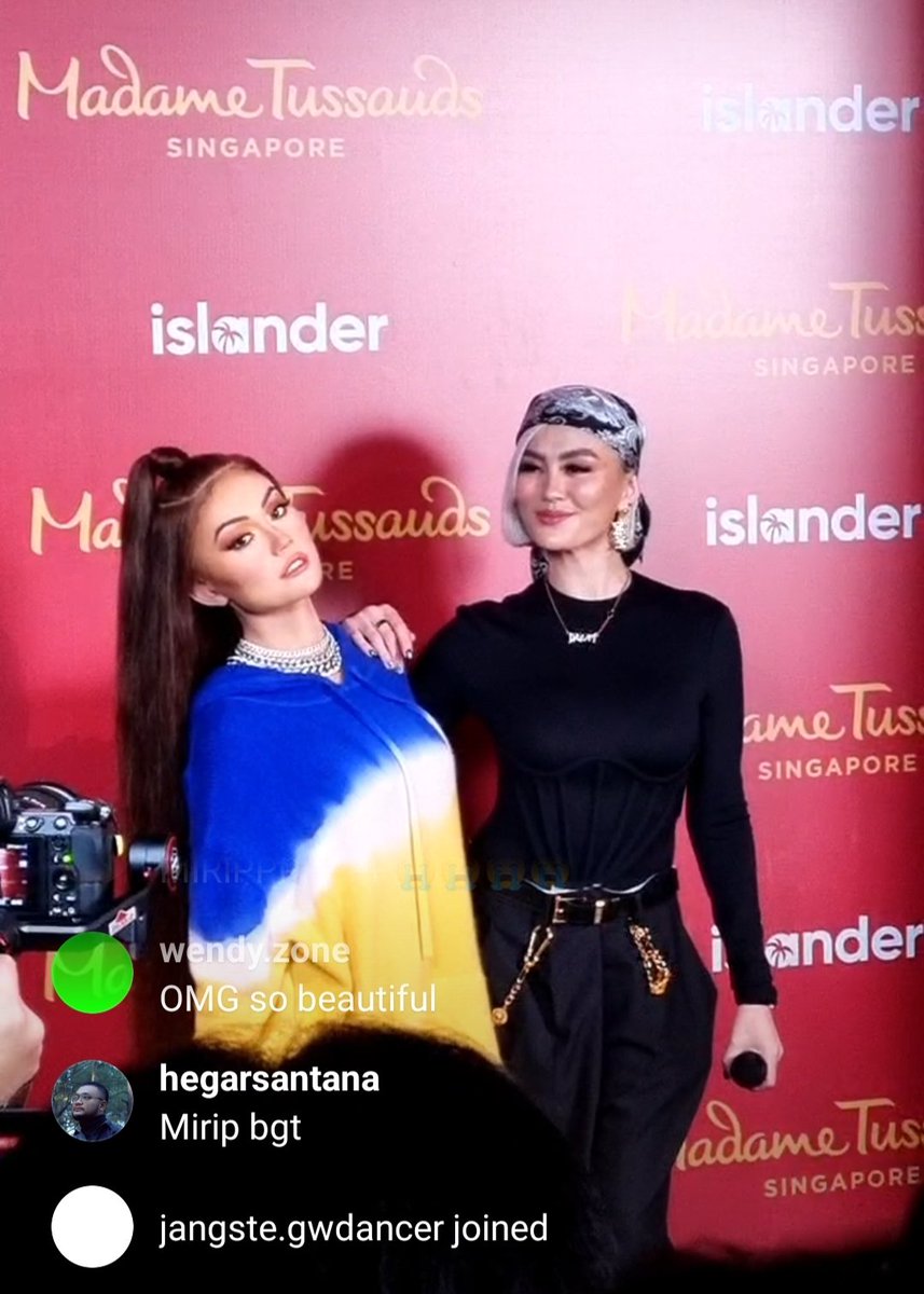 Oh my god 😭🥰❤ Happy + Campur Haru 😘 Gilaaa Sihhh Mirip Bngt Sama Aslinya. Congratulations Queen @agnezmo @MTsSingapore ❤

#AgnezMoWax