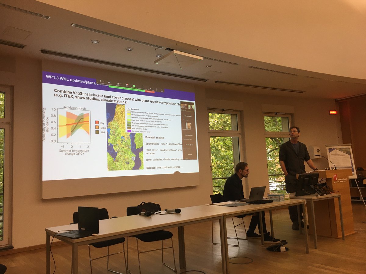 CHARTER Project (@charterarctic) on Twitter photo Quick handover to <a href="/christian_rixen/">Christian Rixen</a> who updates us on work on land cover classes #vegetation #charterarctic assembly Quick handover to <a href="/christian_rixen/">Christian Rixen</a> who updates us on work on land cover classes #vegetation #charterarctic assembly