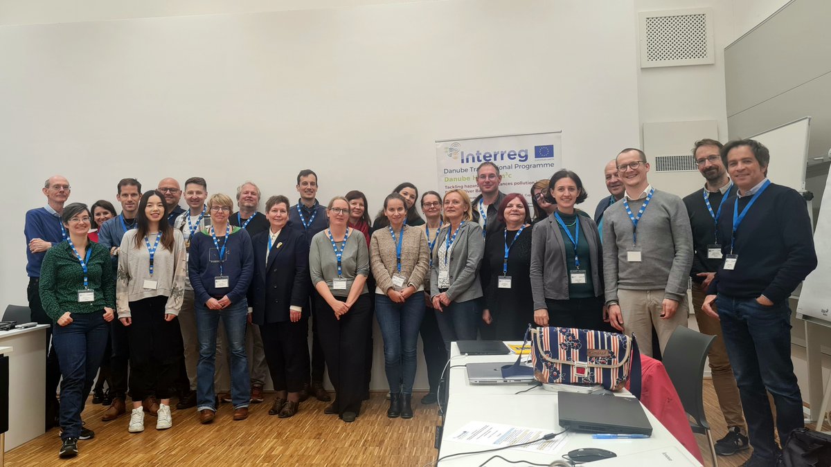 IWR_Water's tweet photo. Rollout of the transnational #trainings series on hazardous substances #emission #modelling within the EU #Interreg project Danube Hazard m3c!
After the first #workshop at TU Wien, we will hold in the next days other two trainings in Budapest and Bucharest. (1/3) https://t.co/MvhluZYUol
