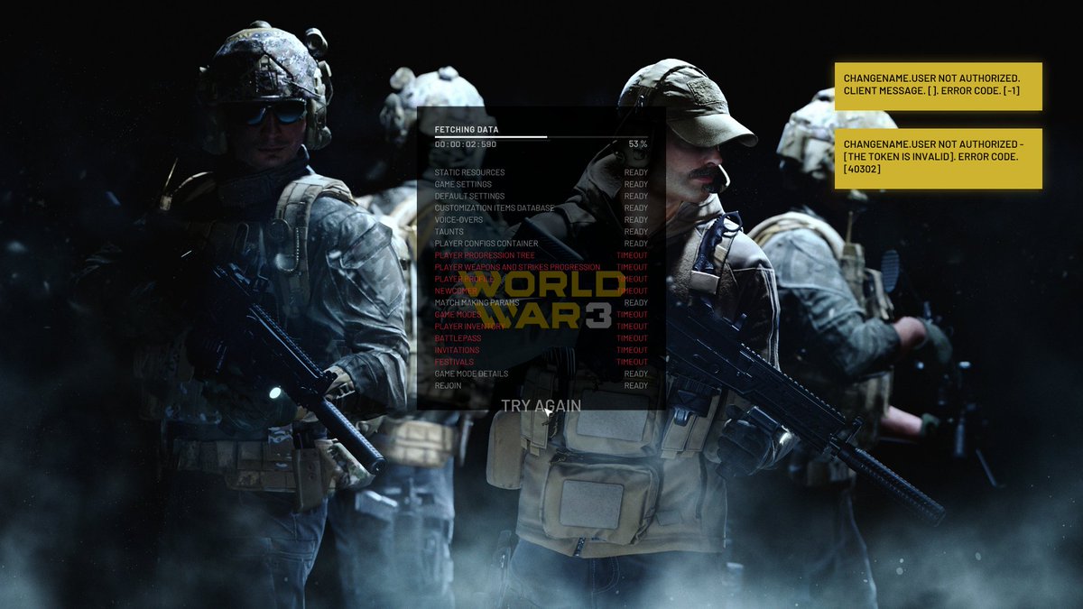 Cartagena_Paco's tweet photo. @ww3thegame Pls fix ur game... 4 years now... Every year it's the same, no matter my pc, fix something pls :( https://t.co/rS9OnEqUI7