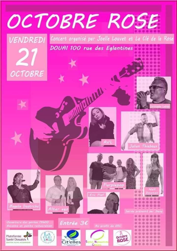 AxLGrstOff's tweet photo. 💌 💟 OCTOBRE ROSE 2022 💟💌
RDV VENDREDI 21 OCTOBRE !!
#axl #axloff #OctobreRose #CancerDuSein #douai #JoëlleLouvet #lacledelarose https://t.co/kqgKa0etC6