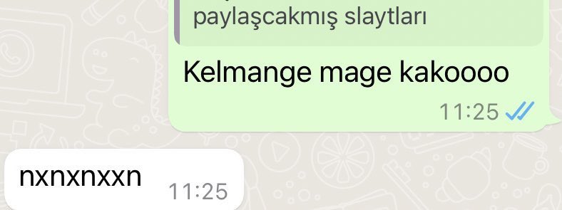 That means gitmediğin derse uzun süre daha gitmeyeceksin