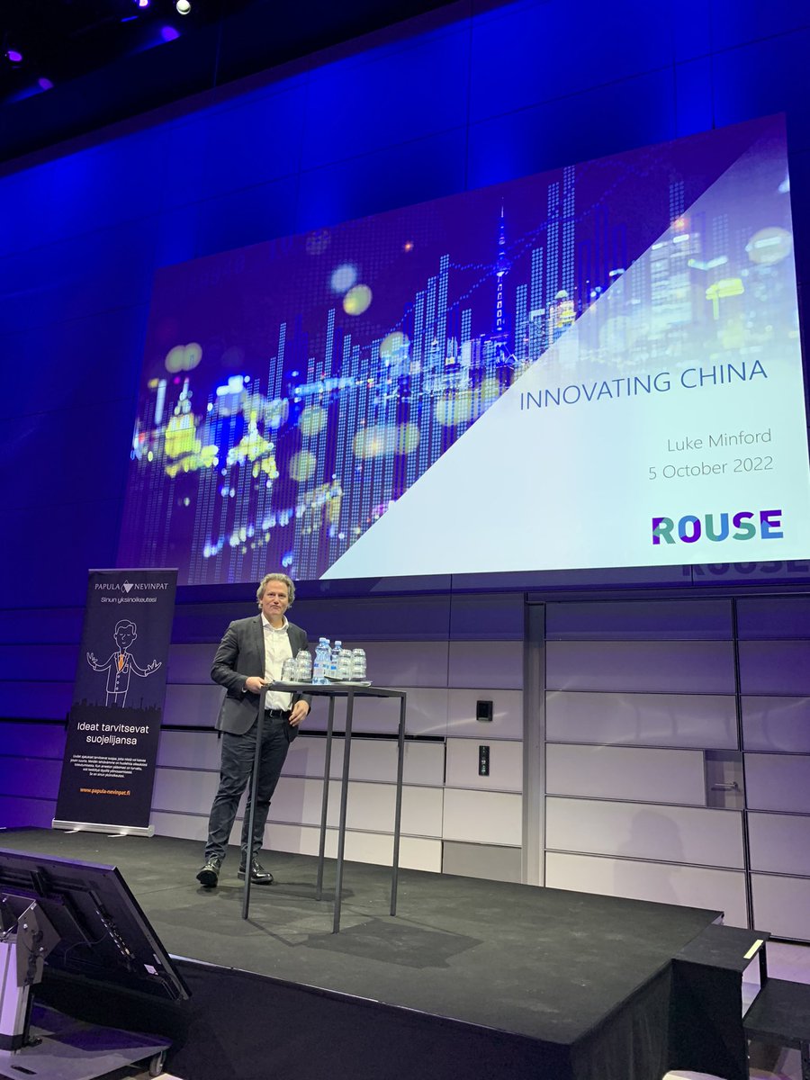 PapulaNevinpat's tweet photo. On the stage Luke Minford, Chief Executive from @RouseIP He illustrates how China’s innovation ambitions will reshape the global IP landscape
#IPRhuippu #chinaip https://t.co/sNOPcrnmOT