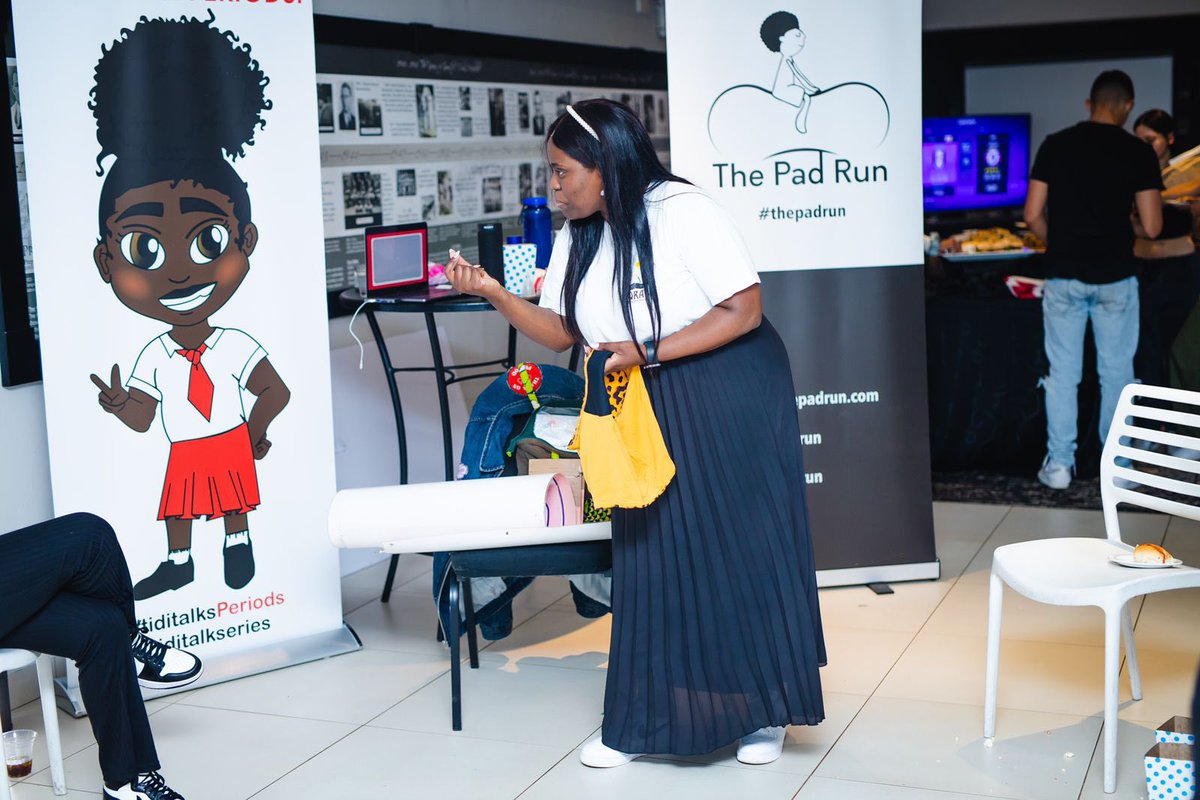 Candice_Chirwa's tweet photo. I’m doing what I love, and I love what I do. And I’m going to continue to do that.
Another huge thank you to @fcfortune & the @thepadrun team for giving @Qrate_SA the incredible opportunity for teaching young kiddos on period education for the #TidiTalks book launch 📕 🩸 https://t.co/GMrhR3fAjo