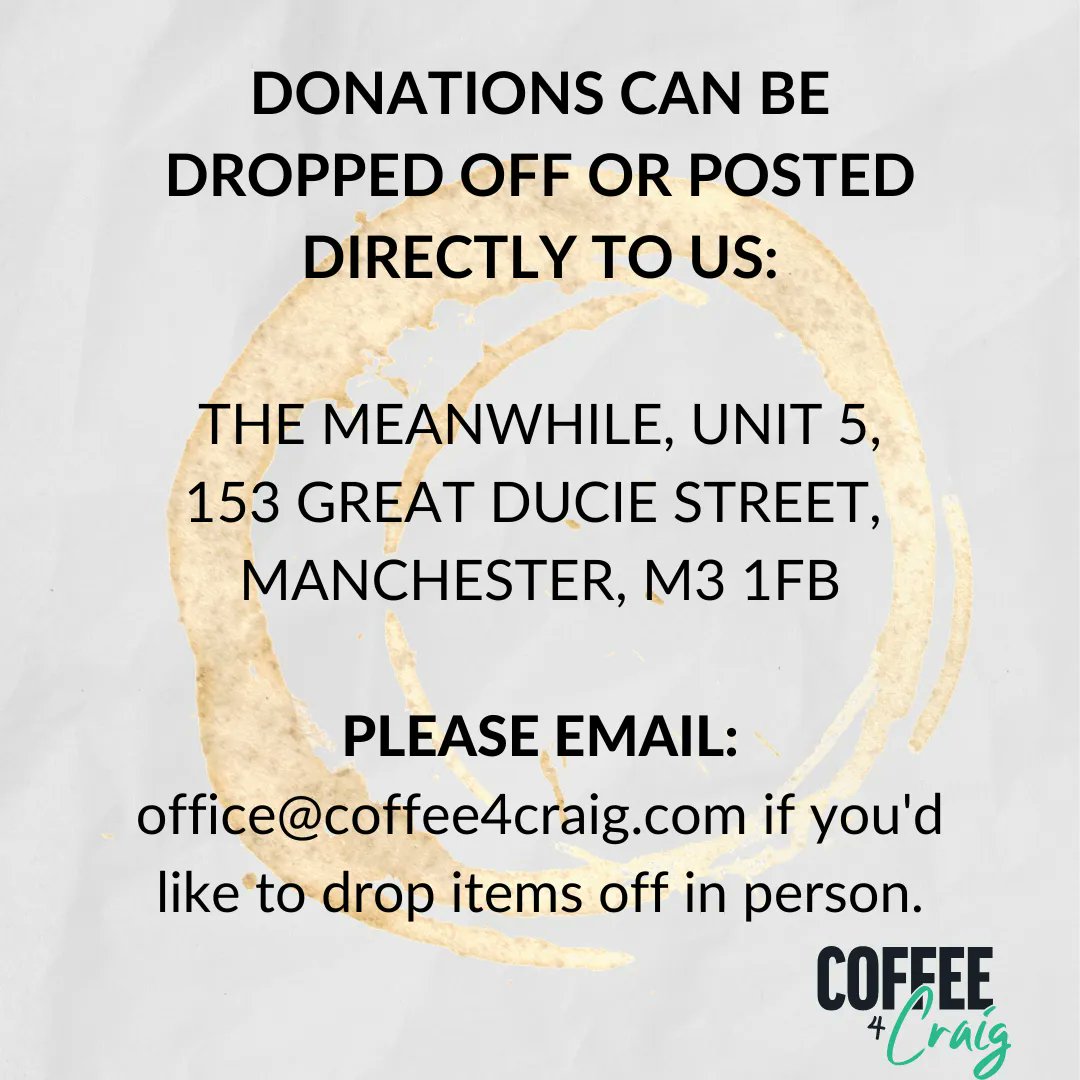 Coffee4Craig's tweet photo. WISH LIST WEDNESDAY // As the weather starts to turn we are in need of sleeping bags, coats and milk for those hot brews! Can you take a look around and see if you have any to donate? #supportussupportothers #homelessness #support #charity #manchester #homesnotbeds #helpusmake10 https://t.co/7dIkpGjQmh