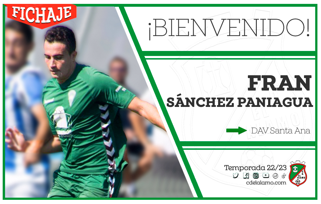CD_El_Alamo's tweet photo. 🚨OFICIAL🚨
Francisco Sánchez - Paniagua Sierra, "FRAN", nuevo zaguero del #cdelalamo 22_23
Más info 👉 https://t.co/WFWsEw84Rv https://t.co/43fS4rbC9n