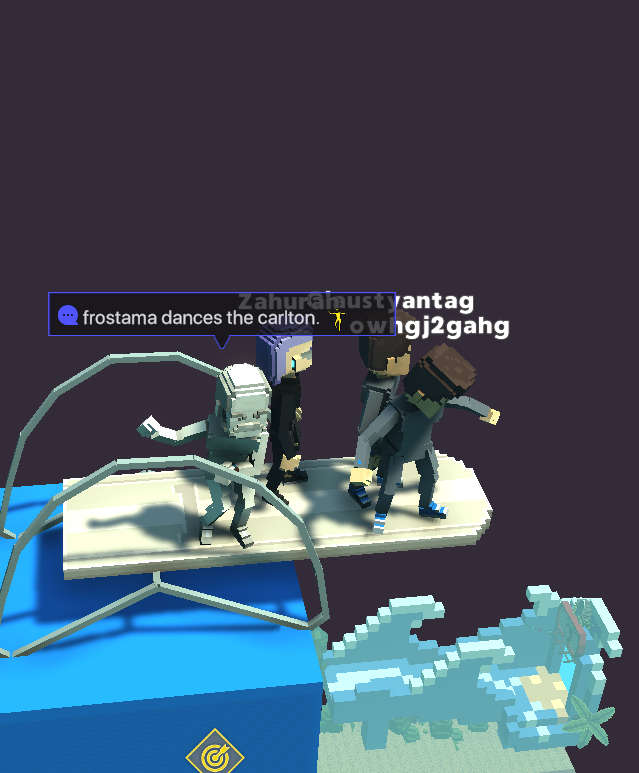 frostasma's tweet photo. @TheSandboxGame @steveaoki I just participated in the #SandboxAlphaS3Giveaway for a chance to win 500 SAND! Found the high diving board in @steveaoki's Playhouse, check out my screenshot below!
👇

Weeee! I'm on top of the world! #SteveAoki #SandboxAlphaS3 https://t.co/uThBbiVFxT