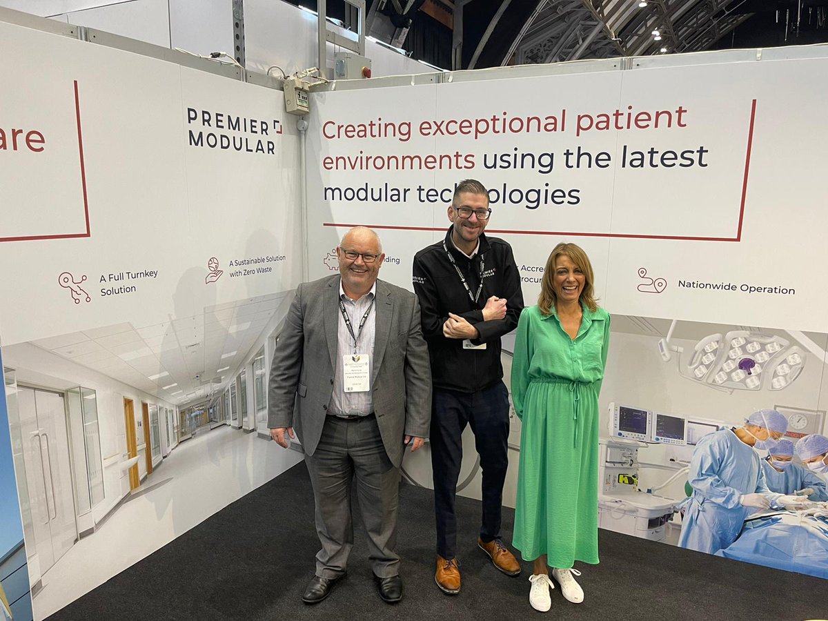 Premier_Modular's tweet image. We had a great first day at Healthcare Estates 2022. Come and visit our team on stand B33, they&apos;re a friendly bunch!  

#HealthcareEstates22 #HCEstates22 #PremierModular #Team