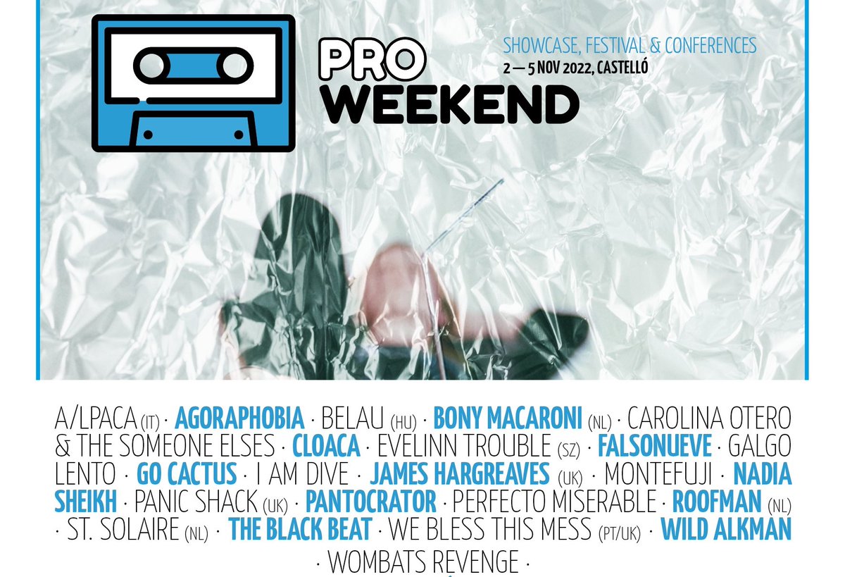 yotambiensoyind's tweet photo. El @proweekendfest anuncia su programación completa, como parte fundamental de la @FiraTroVAM
#noticias #festivales #Proweekend #castellon #indie 👌 #recomendamos
👇
https://t.co/z7YGTIs8WF https://t.co/bmngSIkhWC