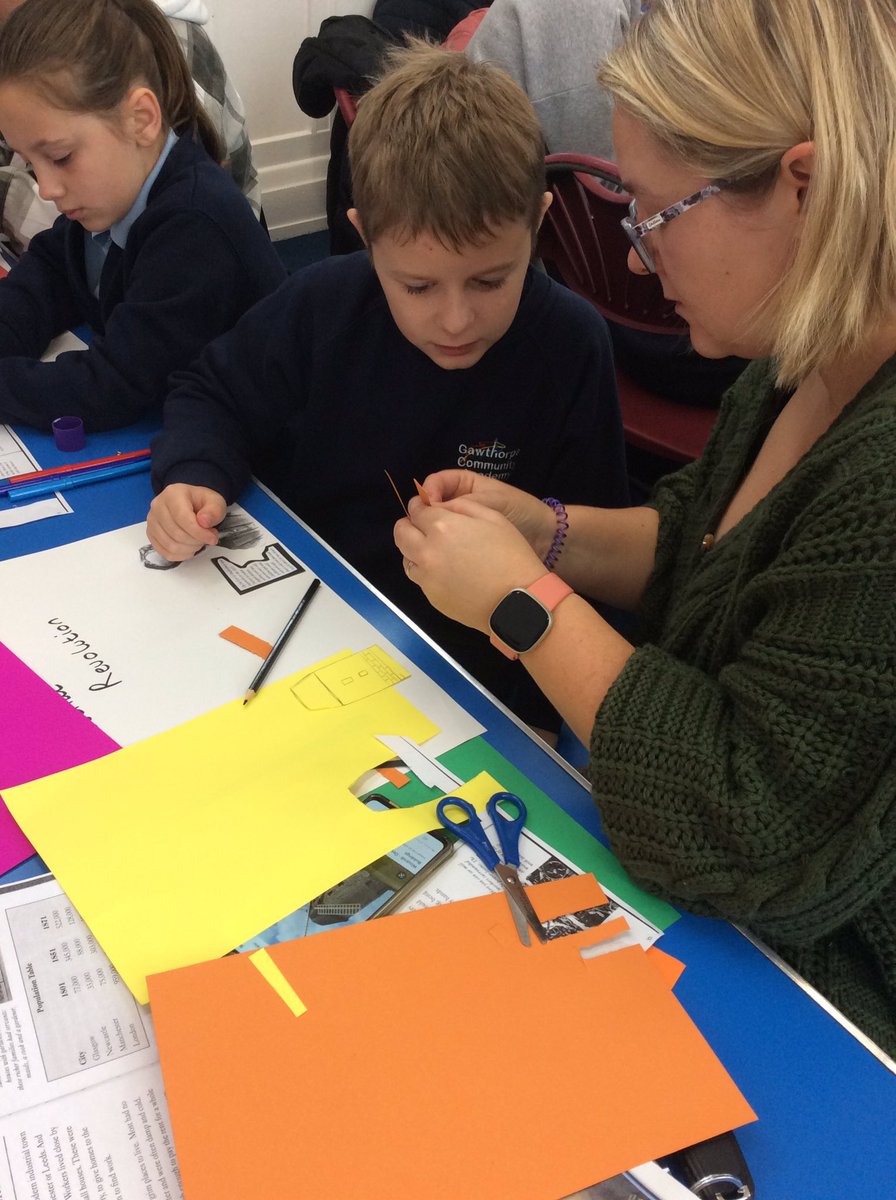 IPMATGawthorpe's tweet photo. #GCAyear6 are having a very industrious Inspire morning, working collaboratively with their adults to use levers and linkages to present their history and science learning from this term. Wonderful to be able to welcome families back into school to share our learning! #GCAdt https://t.co/5McI4xM4pH