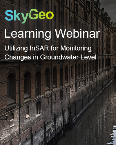 Join us tomorrow to learn how #insar can be used to monitor changes in #groundwater levels: lnkd.in/eHfFCGam

Our free-to-attend #LearningWebinar series teaches ideas &amp; technology by exploring real-world case studies that highlight the benefits more than the maths!