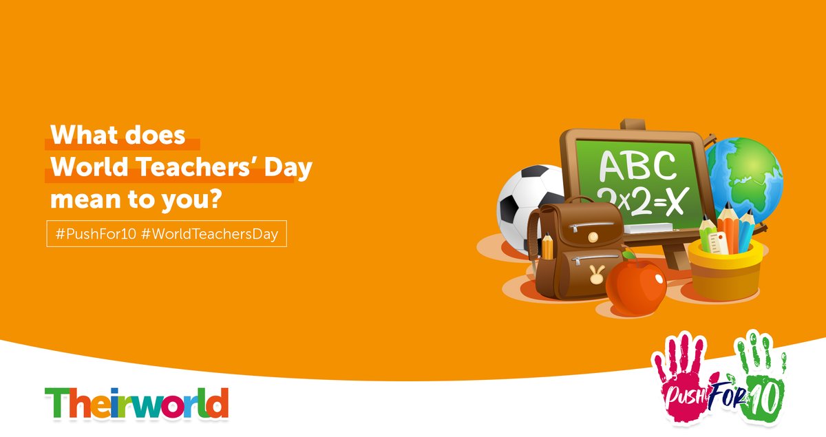 LarryNdivo's tweet photo. Today is #WorldTeachersDay! 
We’ve all had teachers who have left some lasting impressions. What does this day that’s meant to celebrate teachers mean to you? @Sharon_Baranga
@kachwanya
#PushFor10 https://t.co/mhpnndk6qr