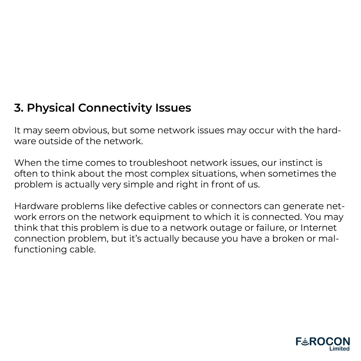 FaroconNg's tweet photo. Modern technology and the increasing use of hosted services has brought major changes to network and application infrastructures. 
Here are 4 reasons why you could be having Network problems.
Message us to know how we can help you solve them
#technology #network #maintenance https://t.co/rxfCQC2vjO
