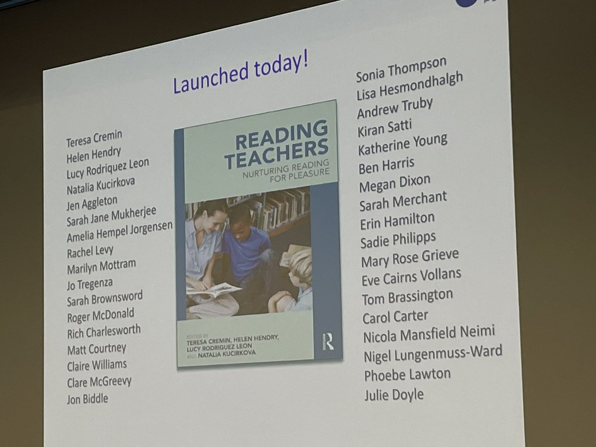 Late to post but wow, what a weekend at the @OpenUni_RfP Conference! So inspiring to be surounded by RfP love, @katyabalen was outstanding, so proud of the book launch, and getting to meet my librarian buddies @JAggleton @HISchoolLibrary was the icing @HeadlandsPri @NPATrust