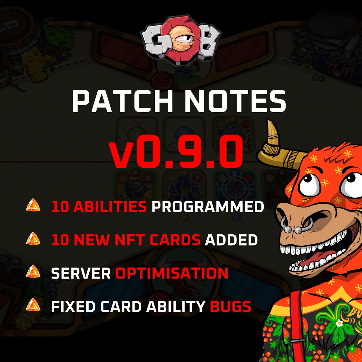 🖥️ Our Goons of Balatroon update is now LIVE 🖥️

🖥️ Head over to the 'Announcements' Channel in our Discord for full details of Change Log: Closed Beta v0.9.0 🖥️

🔗Join the Community for this; for sign-up information and for regular #Goonish game news➡️discord.gg/7qpCR3mGmj⬅️