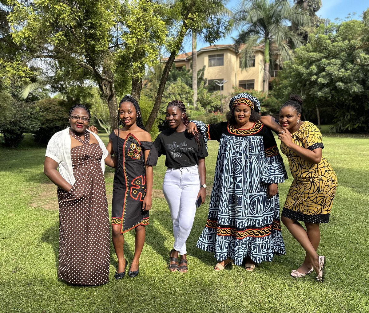 WfacCmr's tweet photo. Attending the @safe_sisters fellowship program on digital hygiene and security in Uganda are these five amazing #womensrights leaders from #Cameroon https://t.co/te1X8JRyvc