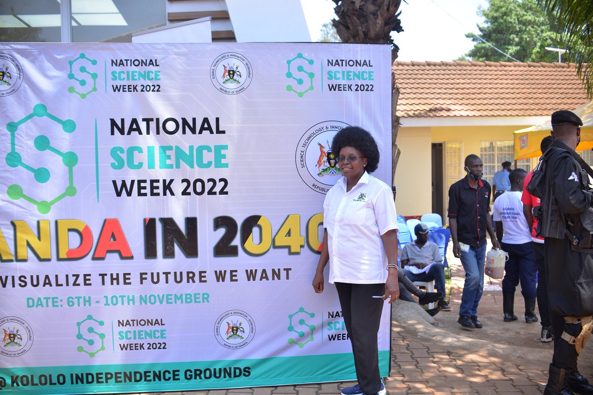 DrMusenero's tweet photo. Today we launched #UGScienceWeek22 at the @newsUMA trade show. Come and enjoy all Uganda has to offer! https://t.co/f5wdNDPWTj
