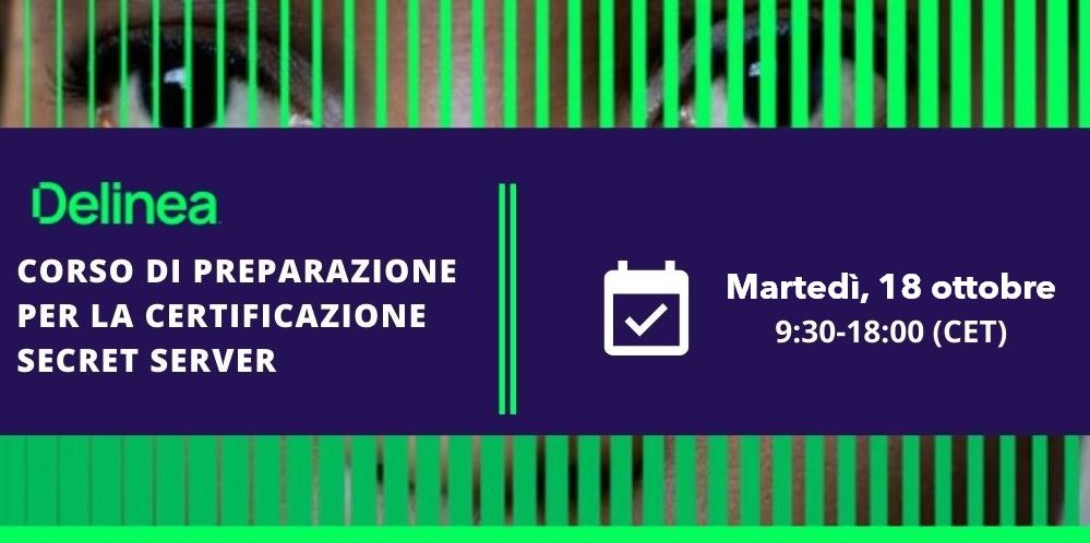 IngecomItalia's tweet image. 📣 Per ottenere la certificazione per la soluzione #PAM di @DelineaInc, non perdere l'occasione di partecipare a questo corso di formazione. 

👉 Martedì, 18 settembre 2022 dalle 9:30 alle 18:00
✍️ ingecom.net/it/evento/601/…

#Ingecom #IngecomItalia #Delinea #Cybersecurity