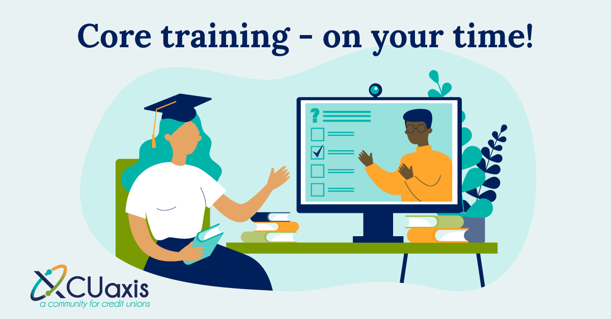CUaxisCommunity's tweet photo. Giving you the resources for our core system in a single place and in a simple format is our goal here at CUaxis. And training is no exception! #core #training https://t.co/NgWSlx9WFA