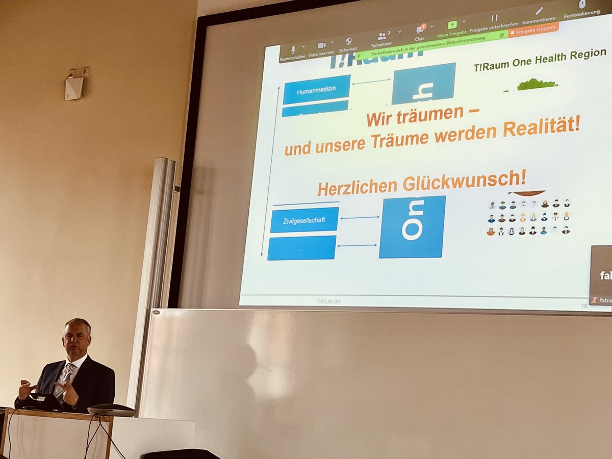 Gemeinsamer Traum wird wahr: Heute Kick off zu unserem Bündnis „T!Raum #OneHealth Region Vorpommern / Partizipatives Innovationsökosystem für gesunde Menschen, Tiere und Umwelt“ unter Leitung von Prof. Flessa der <a href="/uni_greifswald/">Uni Greifswald</a>; Programm Innovation &amp; Strukturwandel @BMBF_Bund