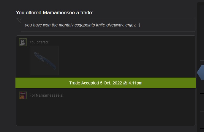 CS:GO Knife Giveaway