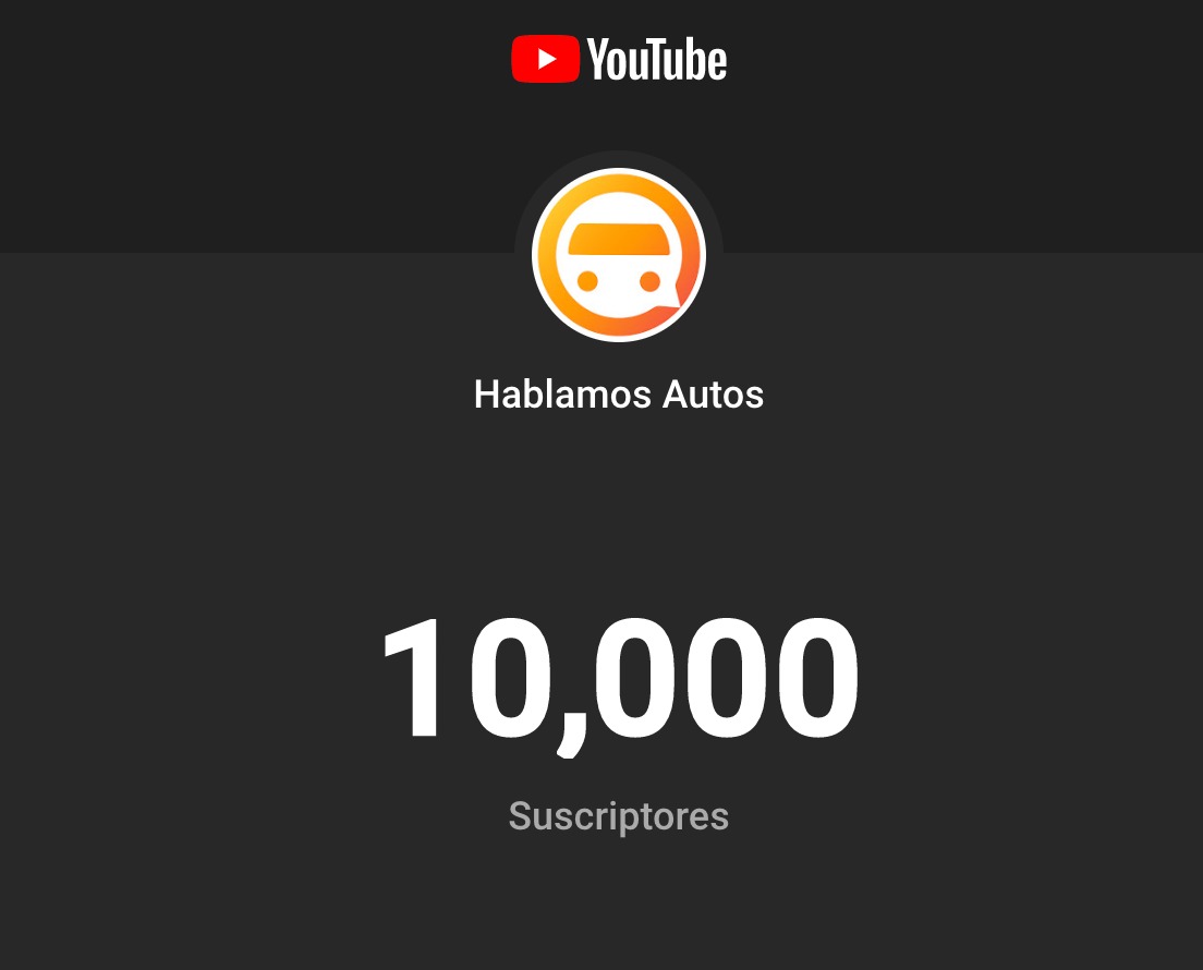 hablamosautos's tweet photo. Sabemos que es poco comparado con los grandes, pero estamos muy contentos de alcanzar nuestros primeros 10,000 suscriptores en nuestro canal de YouTube.

Si no han pasado por nuestro canal, no dejen de visitarnos, ahí está lo bueno.

👇👇👇👇👇👇👇👇👇👇👇
https://t.co/cKgRHOwiUf https://t.co/Q3YE3Ozy8B