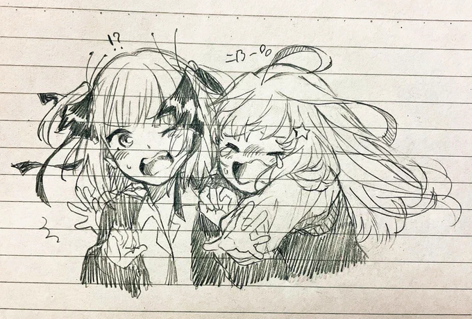 姉妹感…✨(o^^o)
#五等分の花嫁 #イラスト 