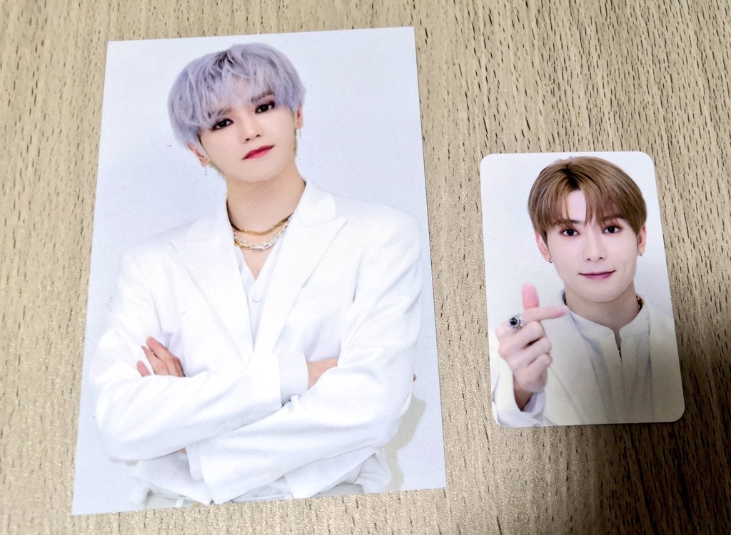 ___mii___mark's tweet photo. NCT127 THE LINK Blu-ray トレカ　ポストカード　ポスカ　交換

【譲】　テヨン（ポスカ）
　　　　ジェヒョン（トレカ）

【求】　マーク
（トレカはtypeはどちらでも⭕）

郵送希望です📮
お気軽にリプ、DMよろしくお願いします！ https://t.co/UDVMZufnB0