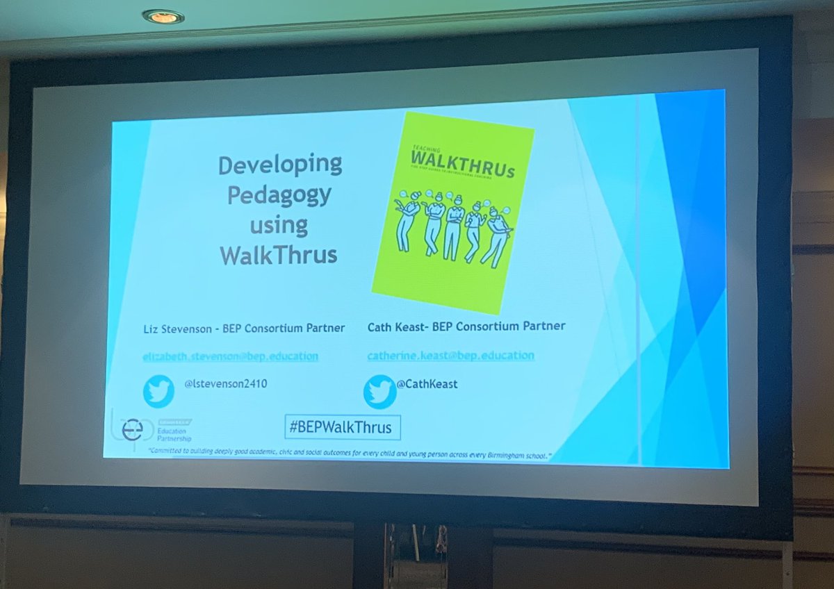 lstevenson2410's tweet photo. Quick break then we’re off. 
#BEPWalkThrus 
@CathKeast @MrJBateson @LozellsPrimary @washwoodheath @WALKTHRUs_5 https://t.co/QkRhIlH7gD