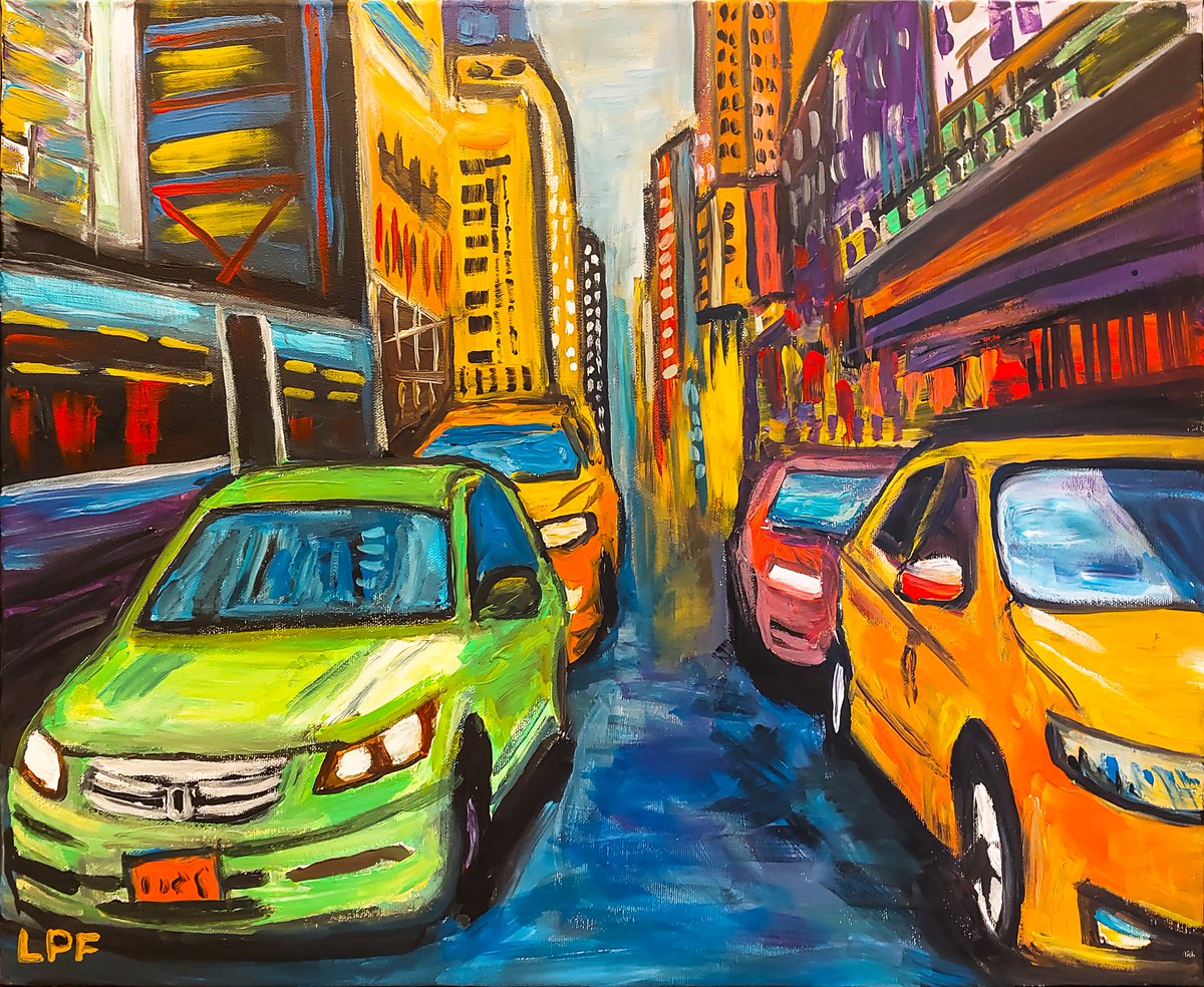 LePeintrFou's tweet photo. Another painting by LPF
Manhattan traffic
Acrylics on canvas
61x50cm Take it easy!
#neoimpressionnism #abstract #figurative #art #painting #acrylics #gallery #contemporary #artist #Liquitex #Cultura #Dalbe #Popart #peinture #tableau https://t.co/x1a3QNJKq7