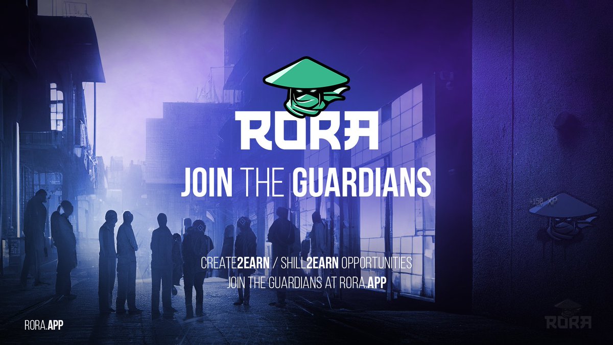 This week we hosted our first community Guardian Games on Telegram 🎮

The game was a quick fire quiz of 15 questions testing your knowledge on everything #RORA 🥷

Make sure to join our TG and participate in games with $RORA prizes every week!

t.me/rorarealm

#BNB #BSC