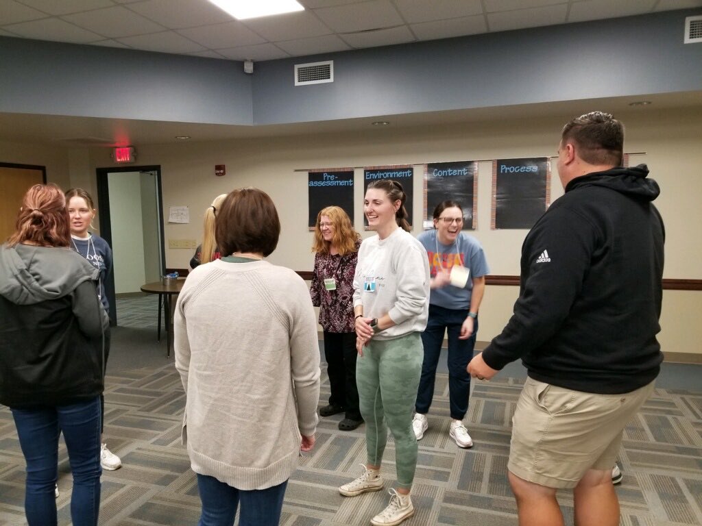 Year 2 teachers review content with an activity called Hello My Name is <a href="/NewtonSchoolsKs/">Newton Schools</a>