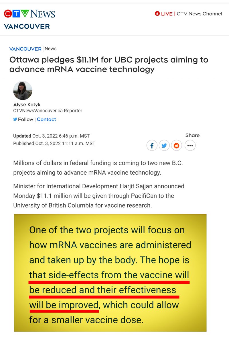 DawnTJ90's tweet photo. Dear @HarjitSajjan
For the last 2 years, I was told that the mRNA vaccines were "safe" and "effective"
The so-called "anti-vaxxers" were right to be skeptical, eh?
#TrudeauMustGo
#MyBodyChoice
#CoercionIsNeverOK
#VaccineAdverseSideEffects
cc @JustinTrudeau
@PierrePoilievre https://t.co/KklYDyz4vx