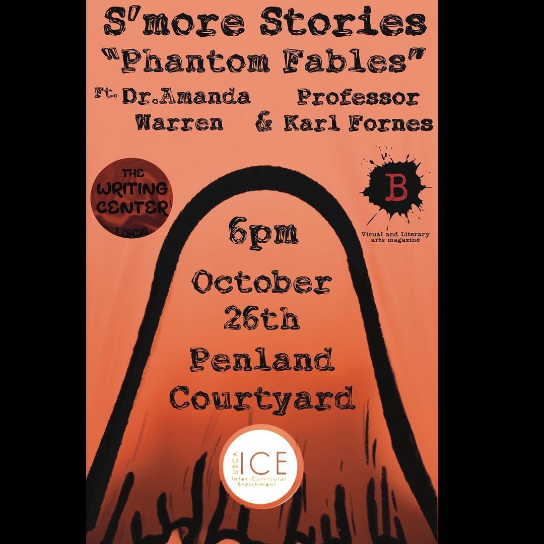 Check out this fun event, hosted by Broken Ink and the Writing Center!