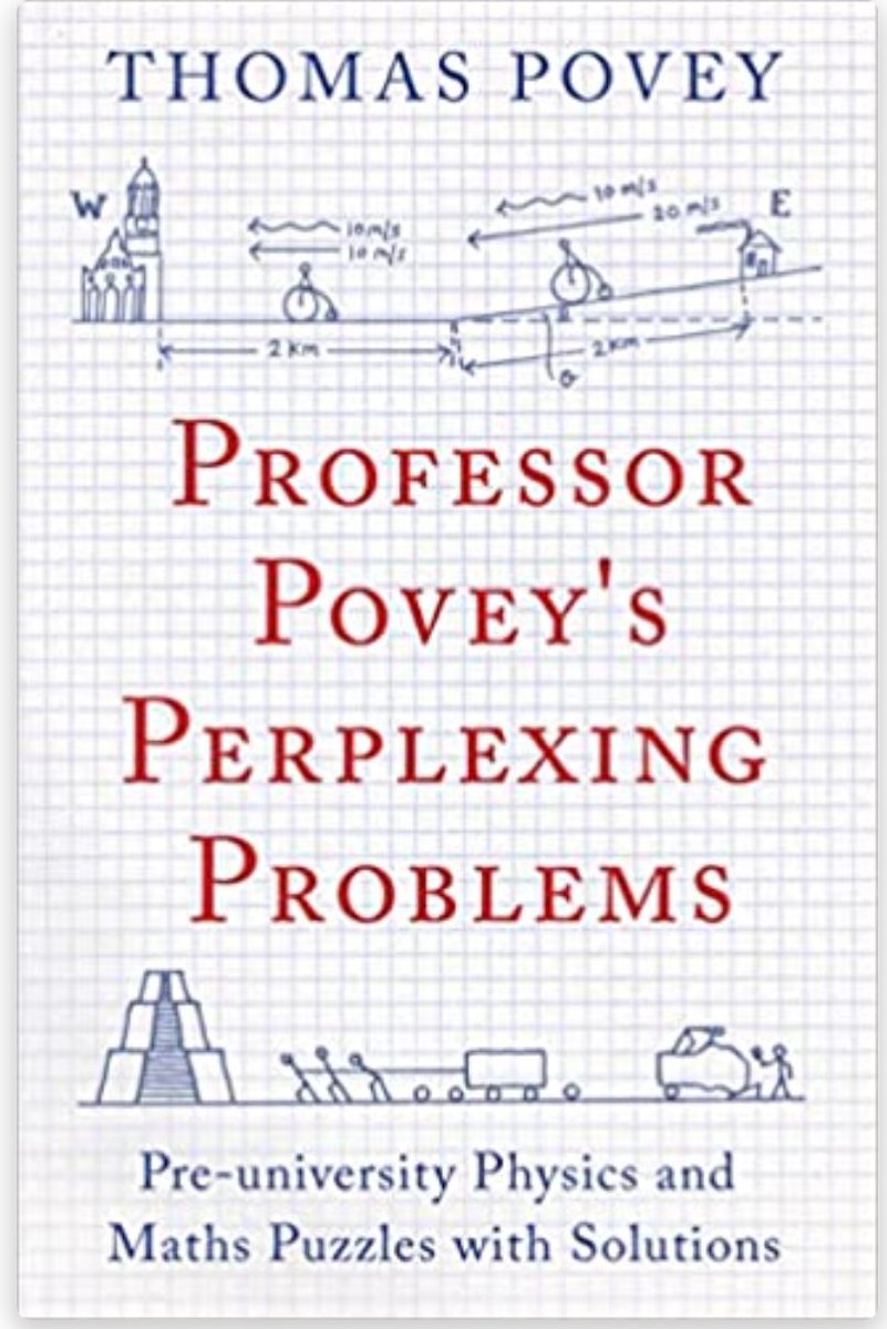 WHS_PhysicsDept's tweet photo. For anyone doing entrance exams and interviews for Physics and Engineering this is an excellent book to read in preparation 📖 https://t.co/YBSldadKFF