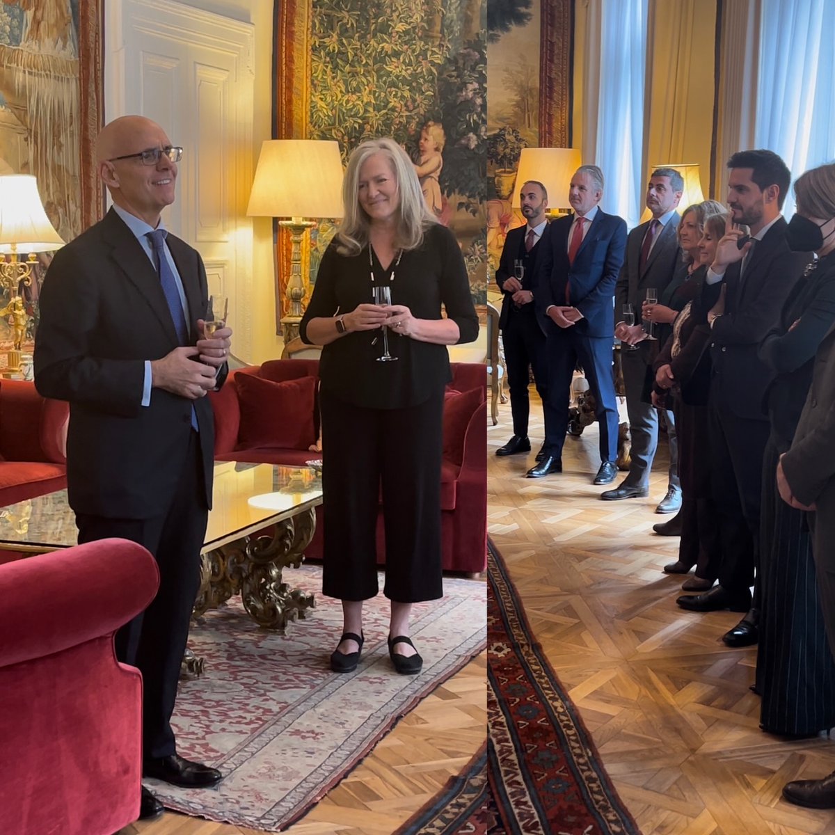 Italy in UK (@italyinuk) on Twitter photo We bid farewell to <a href="/AmbTrombetta/">AmbTrombetta</a> after more than 4 yrs at the helm of <a href="/ItalyinUK/">Italy in UK</a> during very eventful & challenging years, including Brexit, the Italy-UK partnership during G20 & G7 presidencies, the pandemic, Cop26, Ukraine war and the passing of the Queen. Good luck & thanks!🌶️ We bid farewell to <a href="/AmbTrombetta/">AmbTrombetta</a> after more than 4 yrs at the helm of <a href="/ItalyinUK/">Italy in UK</a> during very eventful & challenging years, including Brexit, the Italy-UK partnership during G20 & G7 presidencies, the pandemic, Cop26, Ukraine war and the passing of the Queen. Good luck & thanks!🌶️