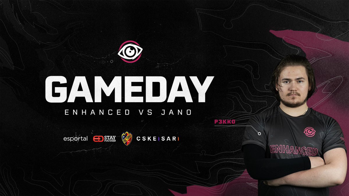 GAMEDAYYY!!!
Today we play again Elisa Open Suomi 3 games and we are ready to face <a href="/janoesports/">JANO</a> 🫡

Come watch the games live on Twitch!

🆚JANO
🕔19:30 EEST
📺twitch.tv/elisaviihdespo…

#ENHANCED #elisaopen
