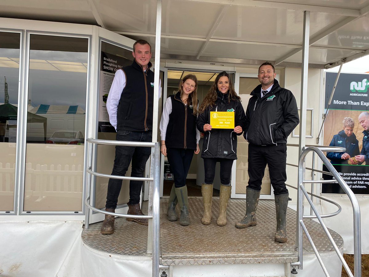 NWFAgriculture's tweet photo. Well done to the NWF team at Brailsford Ploughing Match on winning 3rd prize for the trade stand competition.
@GavinNWF https://t.co/H7oPzNgWHZ