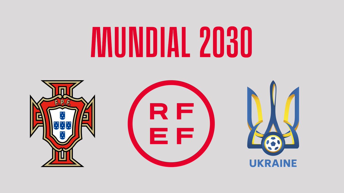 RobsonNunesMB's tweet photo. Espanha e Portugal incluem Ucrânia na candidatura a #CopadoMundo2030
👉🏻 O projeto quer enviar uma mensagem de esperança à sociedade baseada no poder transformador do futebol
📰 @rfef https://t.co/Sb4Pazjqoo