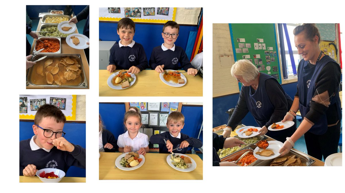 Roast Pork, Steamed Potatoes, Cabbage, Carrots &amp; Gravy with Jelly &amp; Fruit for dessert. No wonder the children were tucking into today's school lunch 😀
@GipseyBridgeSch
<a href="/InfinityAcad/">Infinity Academies Trust</a>
<a href="/HawTreeSch/">Hawthorn Tree School</a>