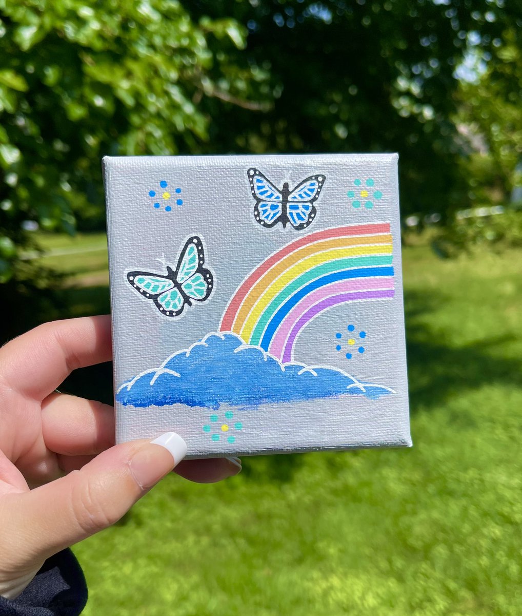 minis still in shop 🦋✨🧚🏼‍♀️💘

I’d luv to find them a home, each one comes w a free mini easel as a display option 💗

butterflymania.bigcartel.com/category/paint…