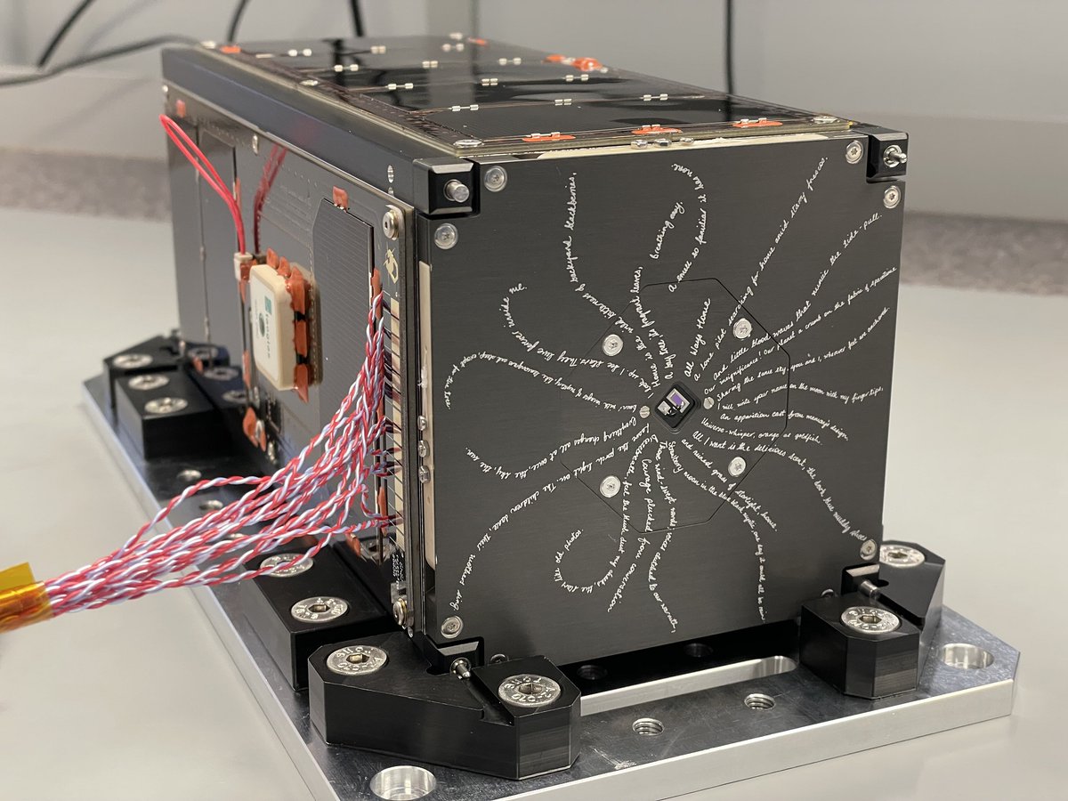 BBCNewsNI's tweet photo. Take a look at Ireland's first satellite, designed and built at University College Dublin. It's expected to be launched in the new year.
Read more: https://t.co/kCQp5bZPTD @ucddublin https://t.co/A3JWN0stSS