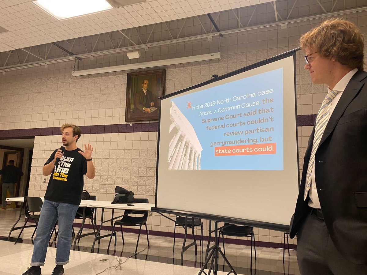 CommonCauseNC's tweet photo. We had an inspiring event in #Fayetteville last night with our amazing community partners as part of the #MapOurFuture Tour: People Over Politics!
➡️Learn more about our statewide tour, see our next stops & join the movement: https://t.co/6uK1QwKWoC https://t.co/g4HB2qkM4K