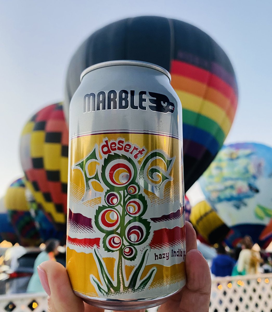 MarbleBrewery's tweet photo. All Balloonist, Fiesta Attendees, and Marble beer lovers! Join us at #MBWEST today from 11am-6pm for $4 Classic pints.
Delicious food will be served by Brooke's Carryout 11am-2:30pm & @RioTacos 4pm-9pm.
See you there!
#nmbeer #beerstagram #desertfog #abqbeer #marblebrewery https://t.co/GoAjSImEls